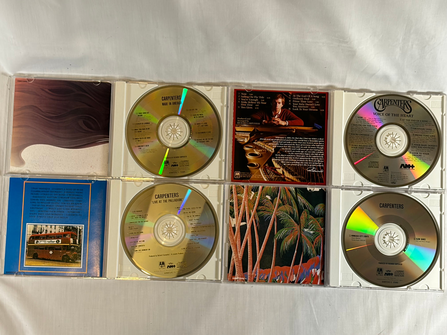Carpenters Collection 12CD Japan Box Set D300Y3243 Limited Edition A&M Pony Canyon 1989 Original