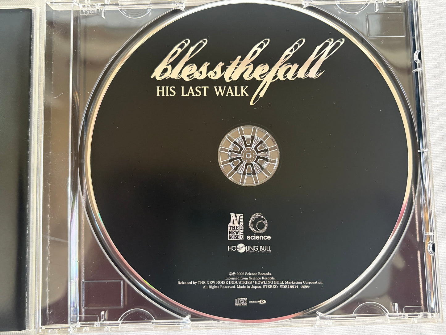 Blessthefall His Last Walk Japan Edition CD 2007 Enhanced w/ OBI Bonus Tracks