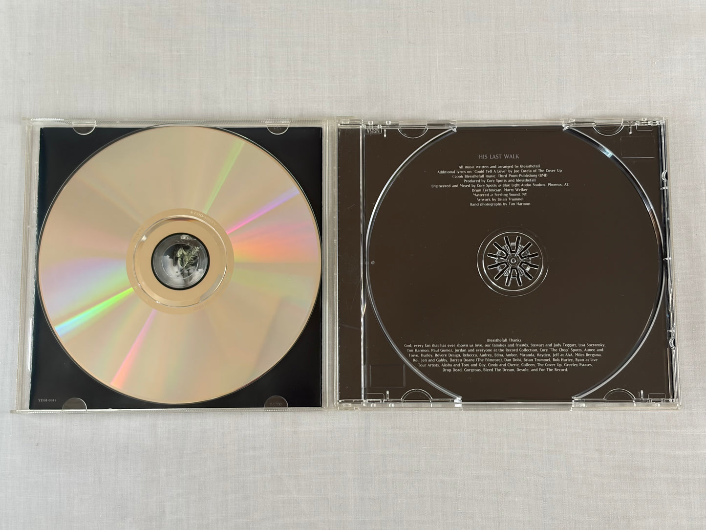 Blessthefall His Last Walk Japan Edition CD 2007 Enhanced w/ OBI Bonus Tracks