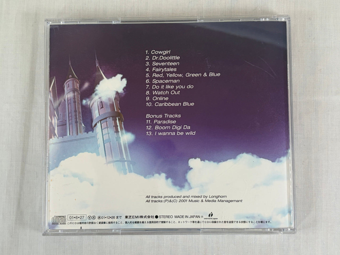 Bambee Fairytales Japan Edition CD Album 2001 TOCP-64118 Dancemania Toshiba EMI