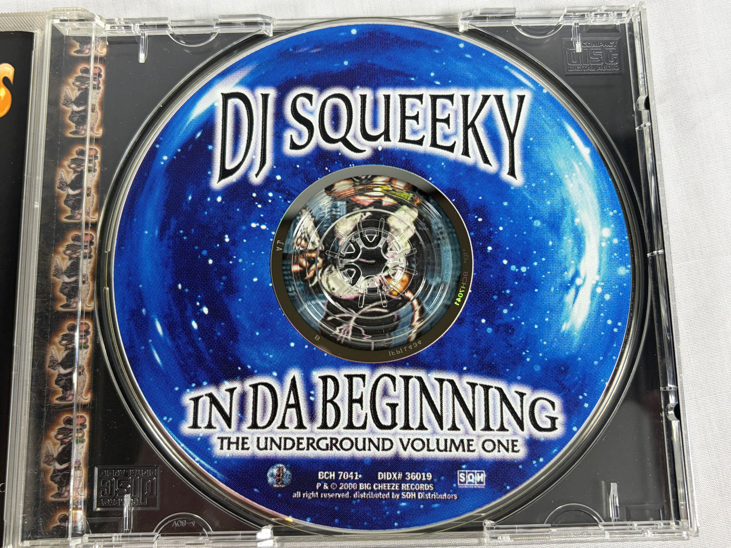 DJ Squeeky In Da Beginning Underground Volume One 2000 US Rap CD Memphis Hip Hop