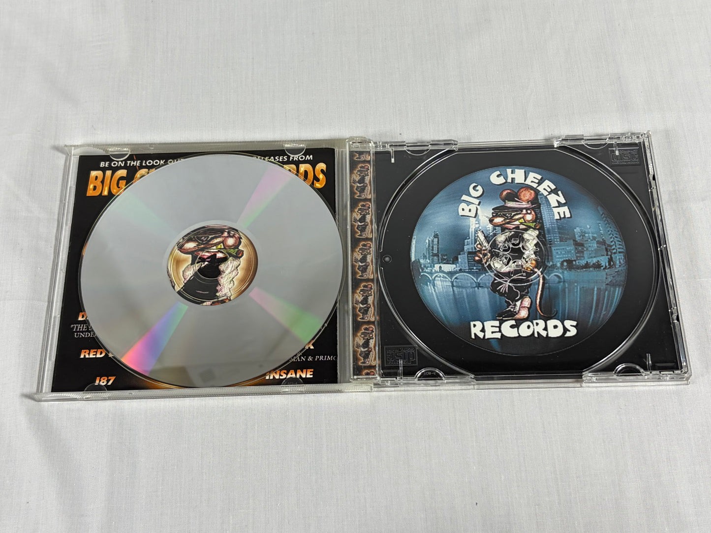 DJ Squeeky In Da Beginning Underground Volume One 2000 US Rap CD Memphis Hip Hop
