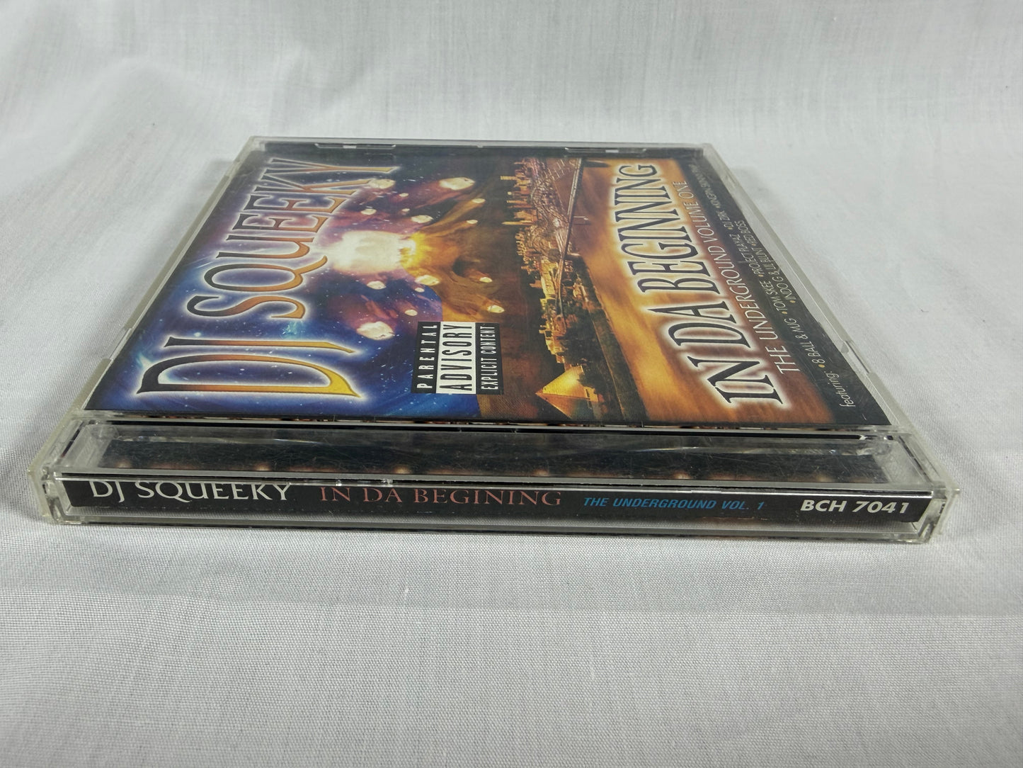 DJ Squeeky In Da Beginning Underground Volume One 2000 US Rap CD Memphis Hip Hop