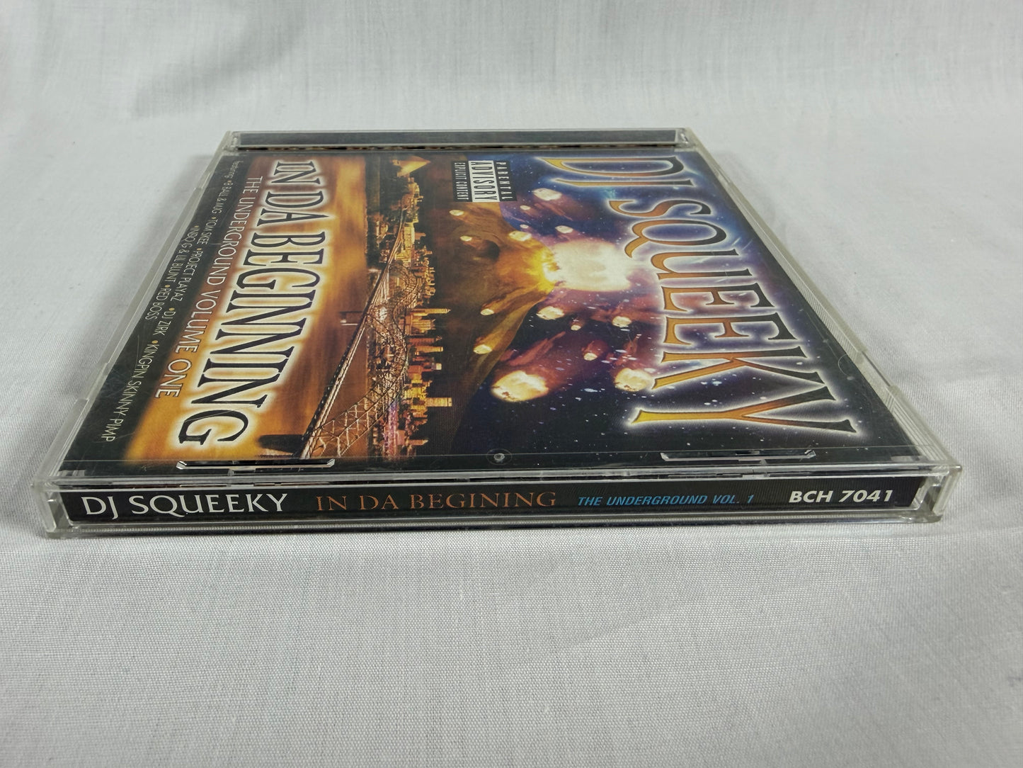 DJ Squeeky In Da Beginning Underground Volume One 2000 US Rap CD Memphis Hip Hop