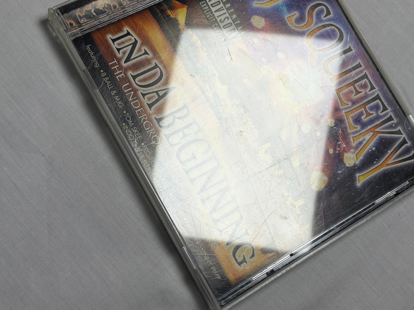 DJ Squeeky In Da Beginning Underground Volume One 2000 US Rap CD Memphis Hip Hop
