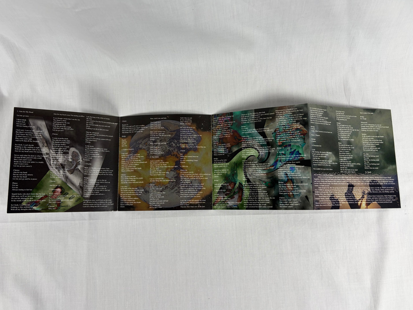 Throe A Reflection Of Never CD 2000 Signed Autograph Alex C Nu Metal Rapcore Florida Independent