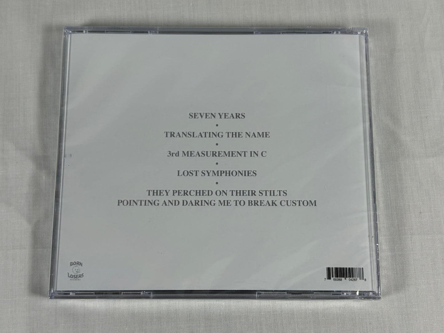 Saosin Translating The Name CD Born Losers Records Reissue Factory Sealed Screamo Post-Hardcore