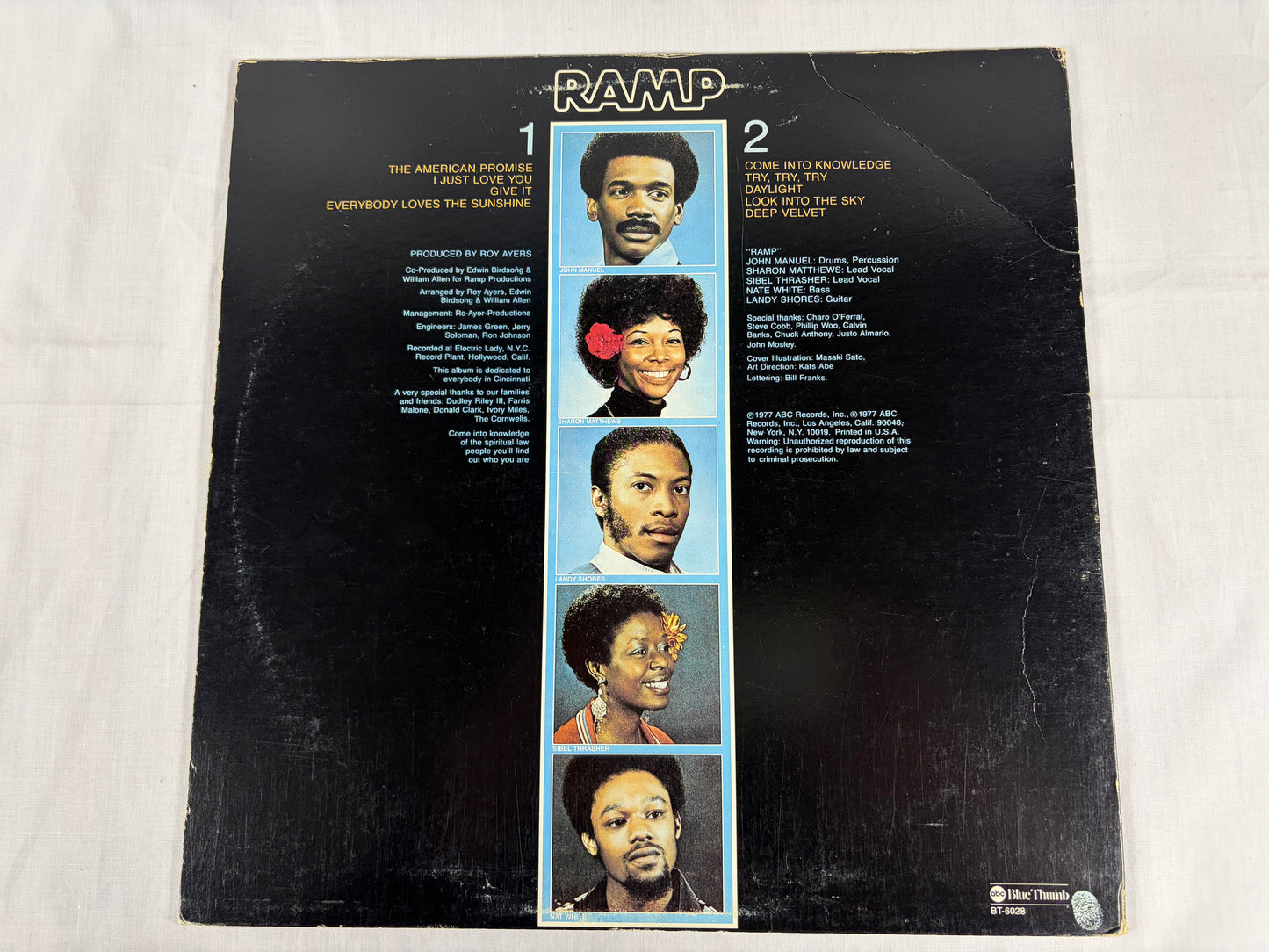 RAMP Come Into Knowledge Promo LP 1977 Roy Ayers Rare Groove Funk Soul