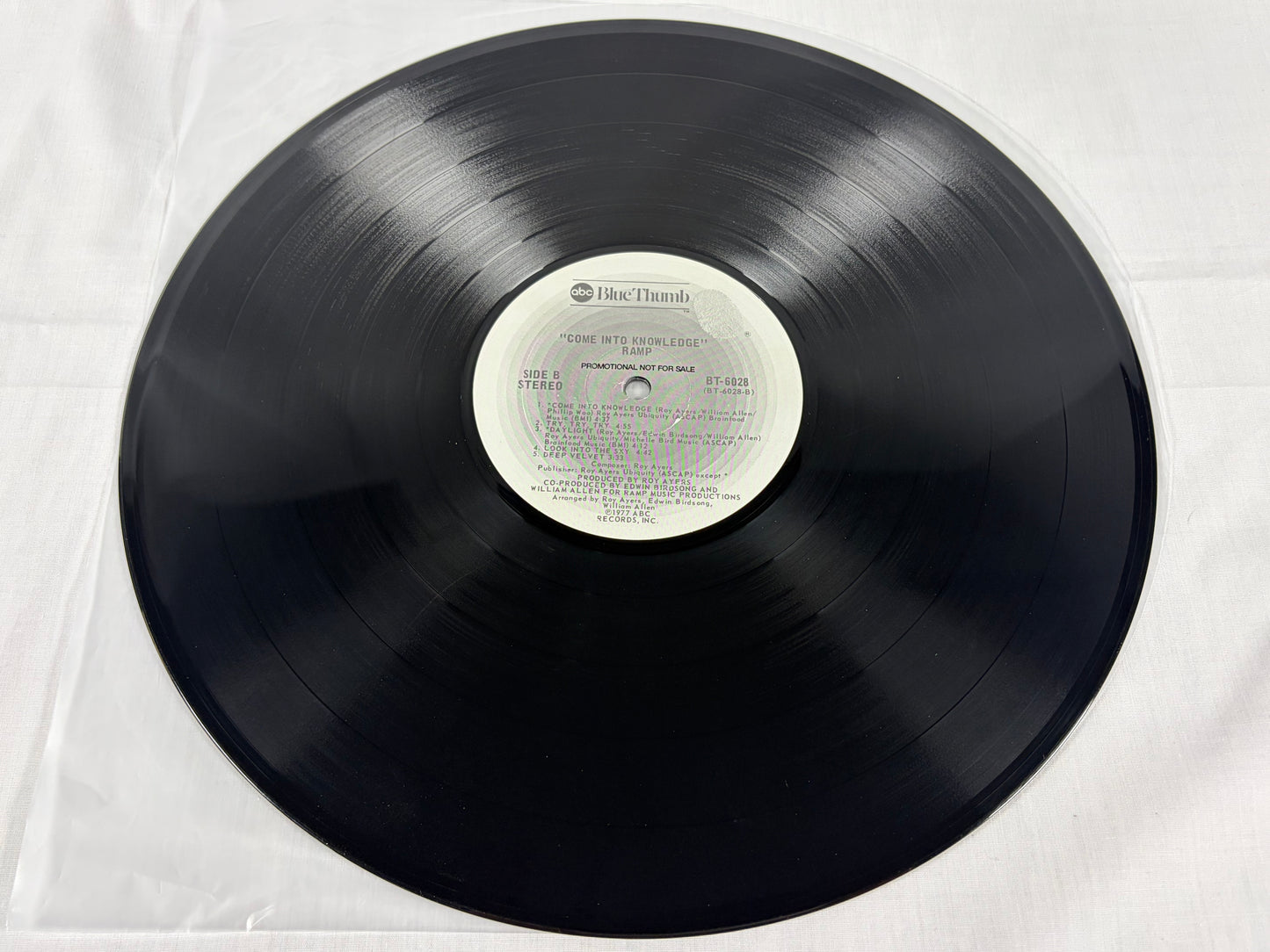 RAMP Come Into Knowledge Promo LP 1977 Roy Ayers Rare Groove Funk Soul