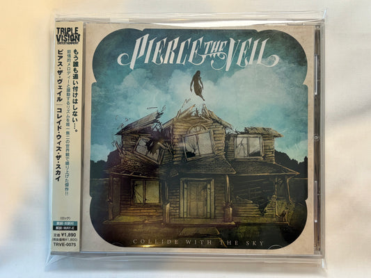 Pierce The Veil Collide With The Sky Japan CD w/ OBI Bonus Track TRVE-0075