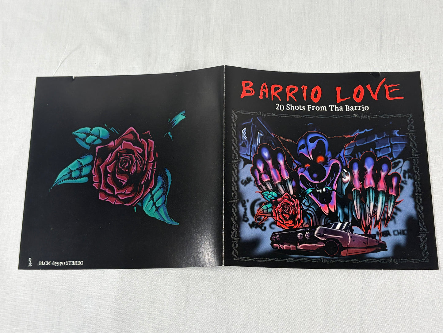 Barrio Love 20 Shots From Tha Barrio CD Japan Promo w/ OBI BLCM-85970 West Coast Rap