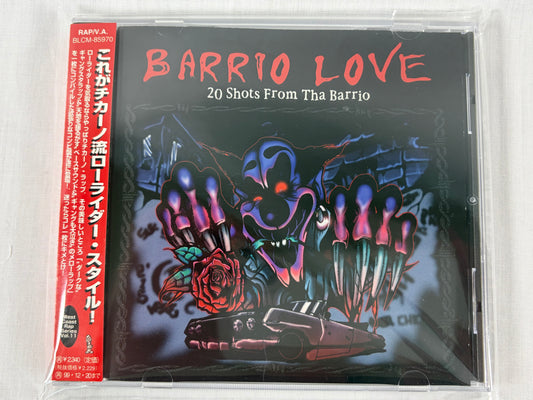 Barrio Love 20 Shots From Tha Barrio CD Japan Promo w/ OBI BLCM-85970 West Coast Rap