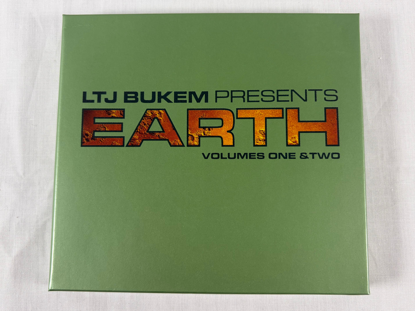 LTJ Bukem Presents Earth Volumes One & Two 2CD Japan Promo w/ OBI Factory Sealed