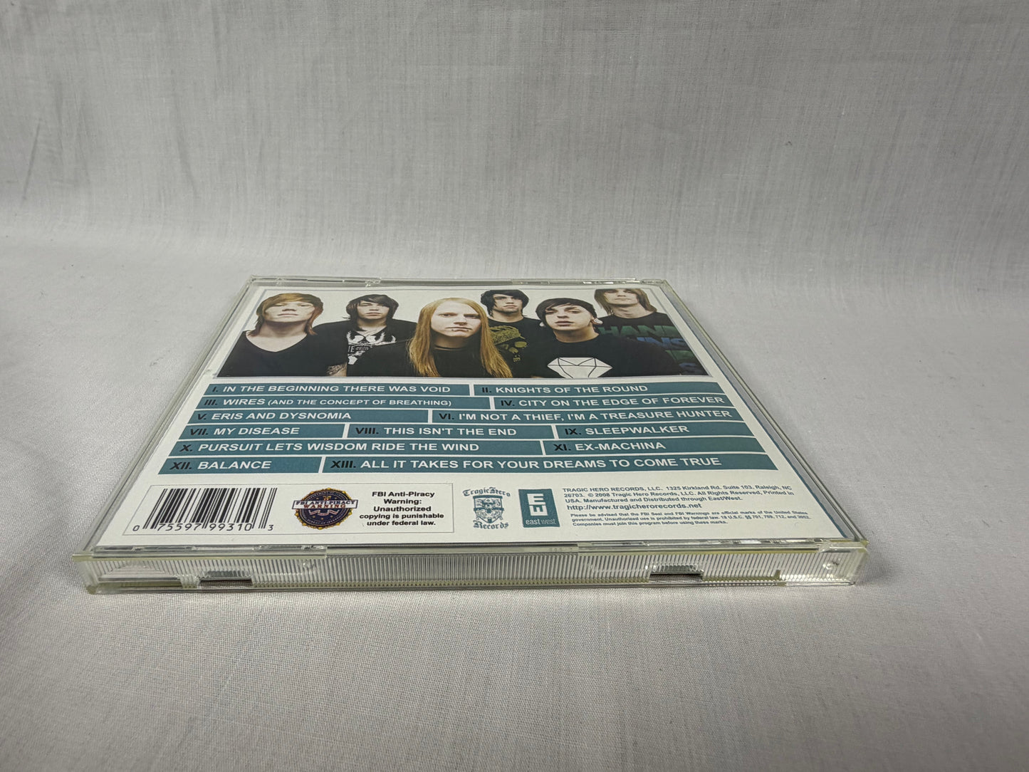 A Skylit Drive Wires and the Concept of Breathing CD 2008 USA Tragic Hero Records