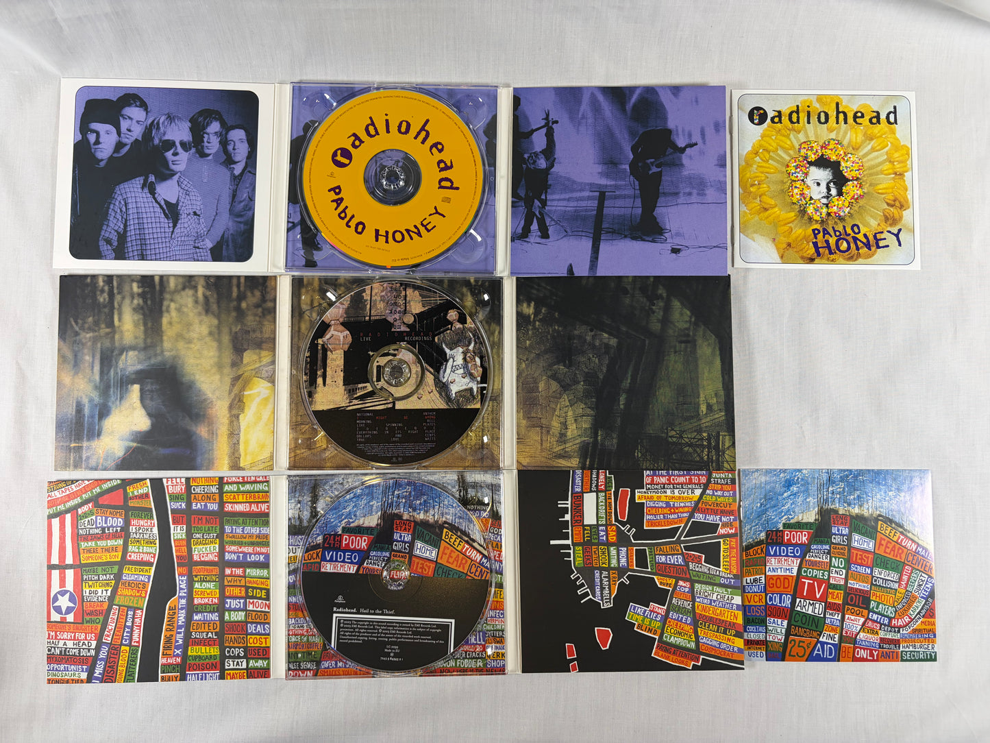 Radiohead Album Box Set 7CD Limited Edition 2007 Parlophone Europe EMI Era