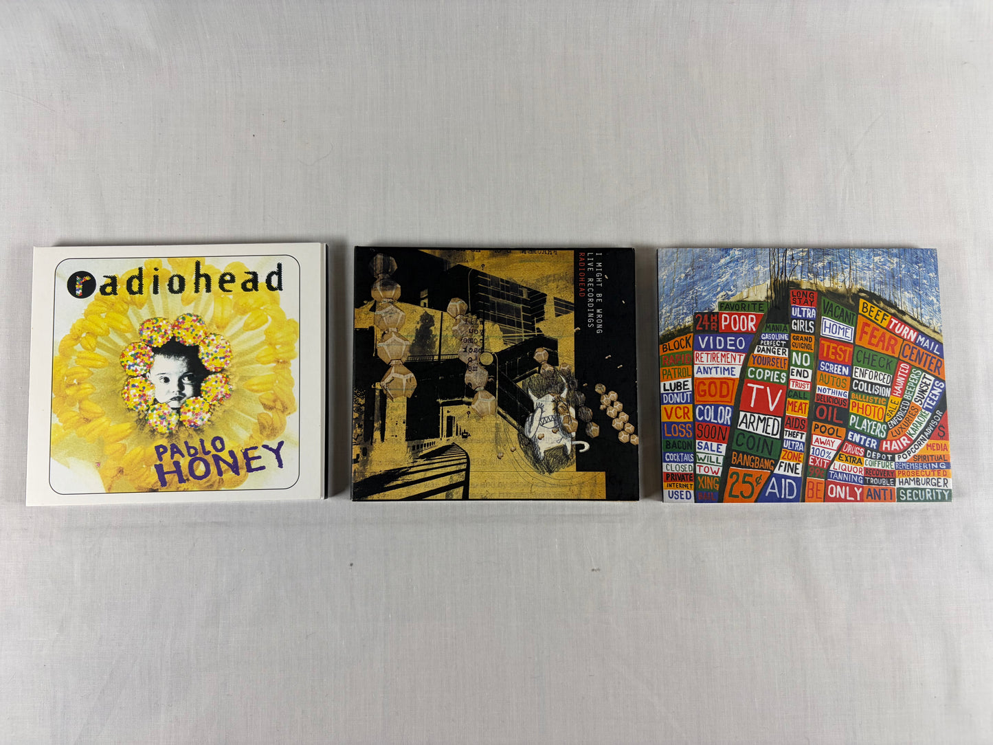 Radiohead Album Box Set 7CD Limited Edition 2007 Parlophone Europe EMI Era