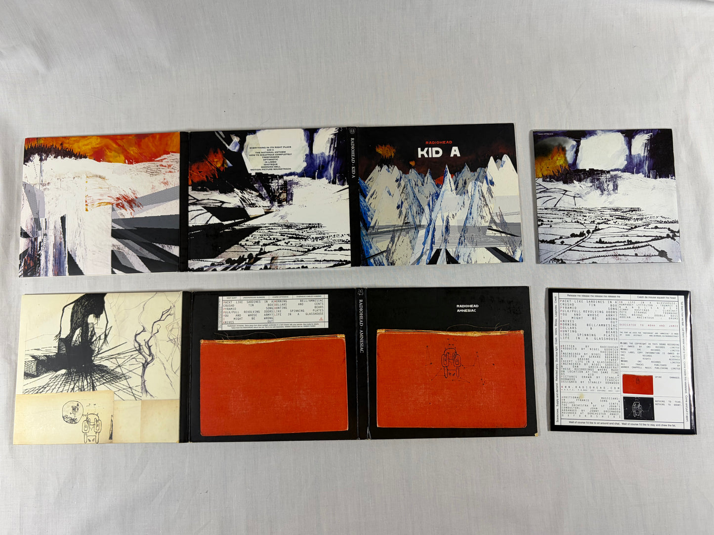 Radiohead Album Box Set 7CD Limited Edition 2007 Parlophone Europe EMI Era