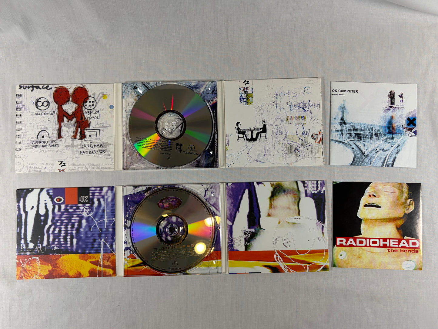 Radiohead Album Box Set 7CD Limited Edition 2007 Parlophone Europe EMI Era
