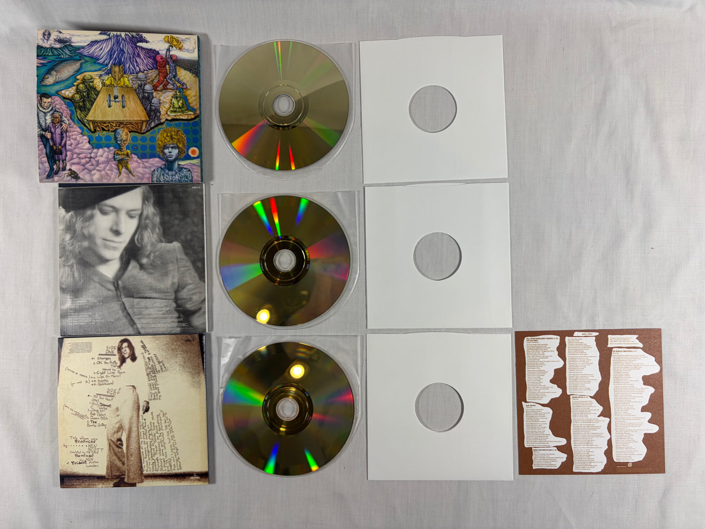 David Bowie Five Years 1969-1973 12CD Box Set Parlophone 2015 DBX-1 Official Release