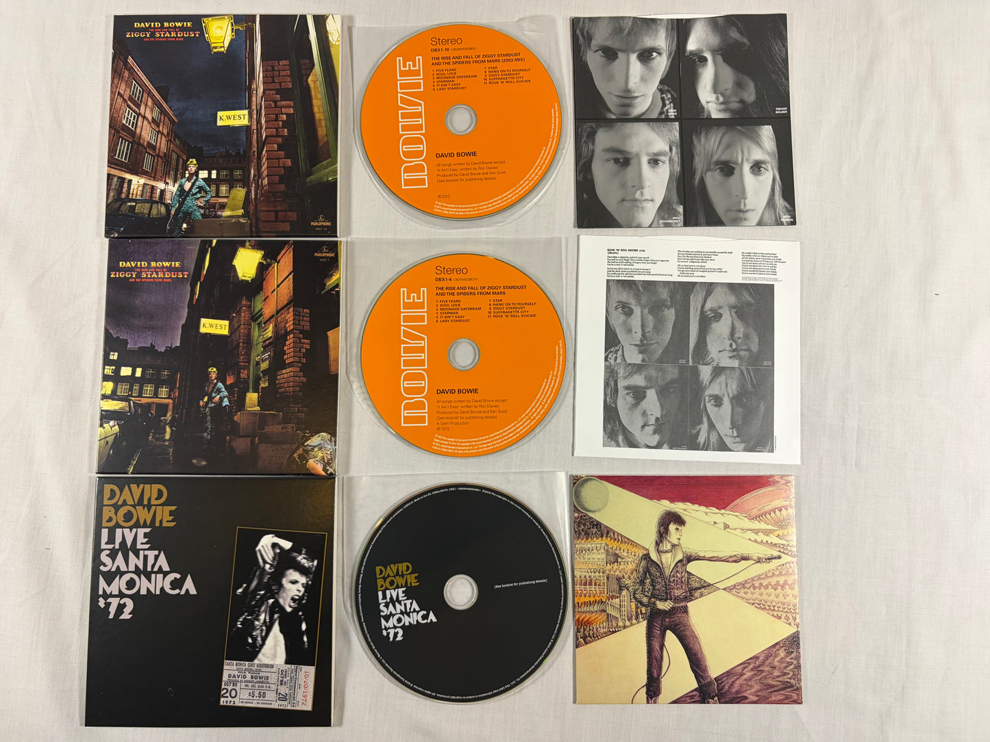 David Bowie Five Years 1969-1973 12CD Box Set Parlophone 2015 DBX-1 Official Release