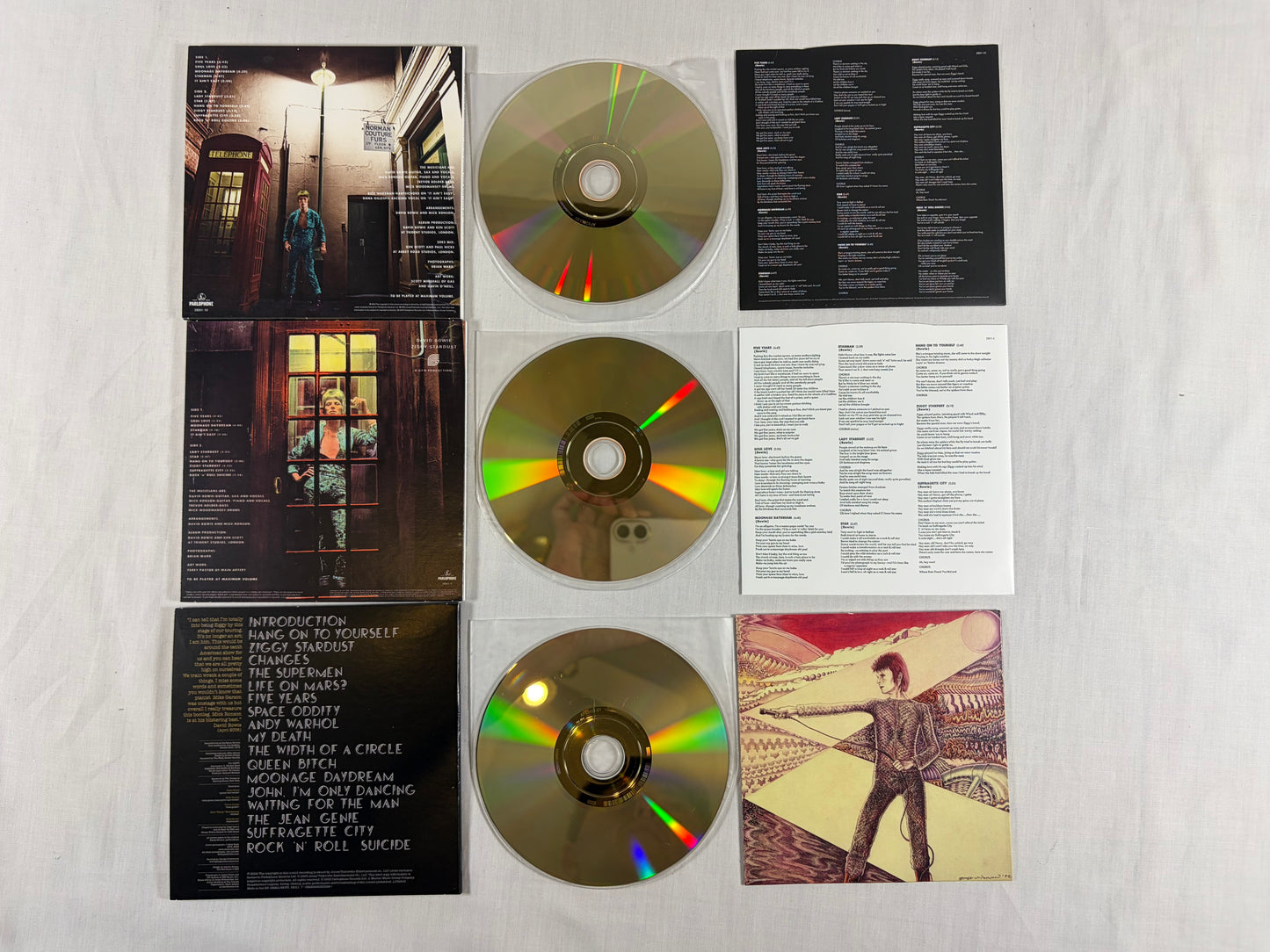 David Bowie Five Years 1969-1973 12CD Box Set Parlophone 2015 DBX-1 Official Release