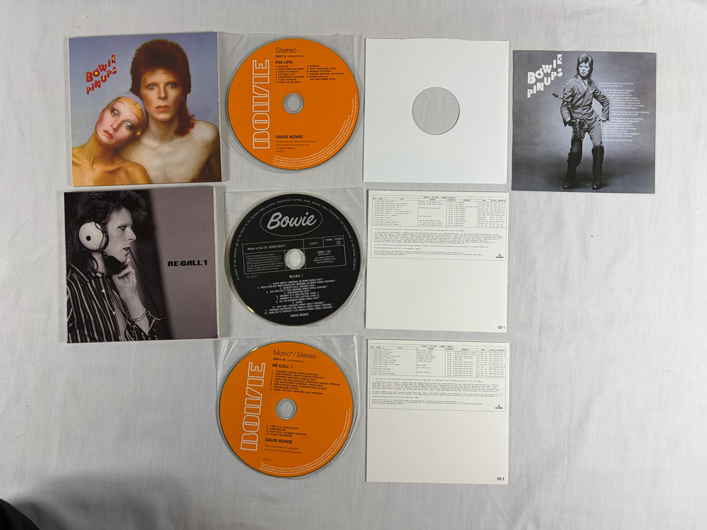 David Bowie Five Years 1969-1973 12CD Box Set Parlophone 2015 DBX-1 Official Release