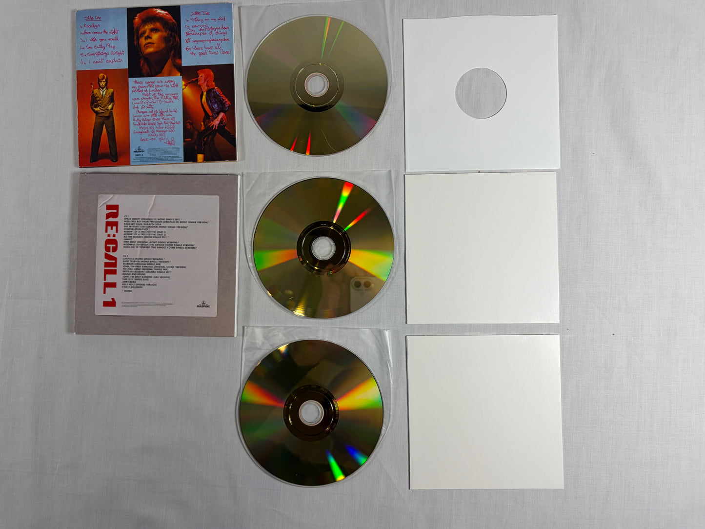 David Bowie Five Years 1969-1973 12CD Box Set Parlophone 2015 DBX-1 Official Release
