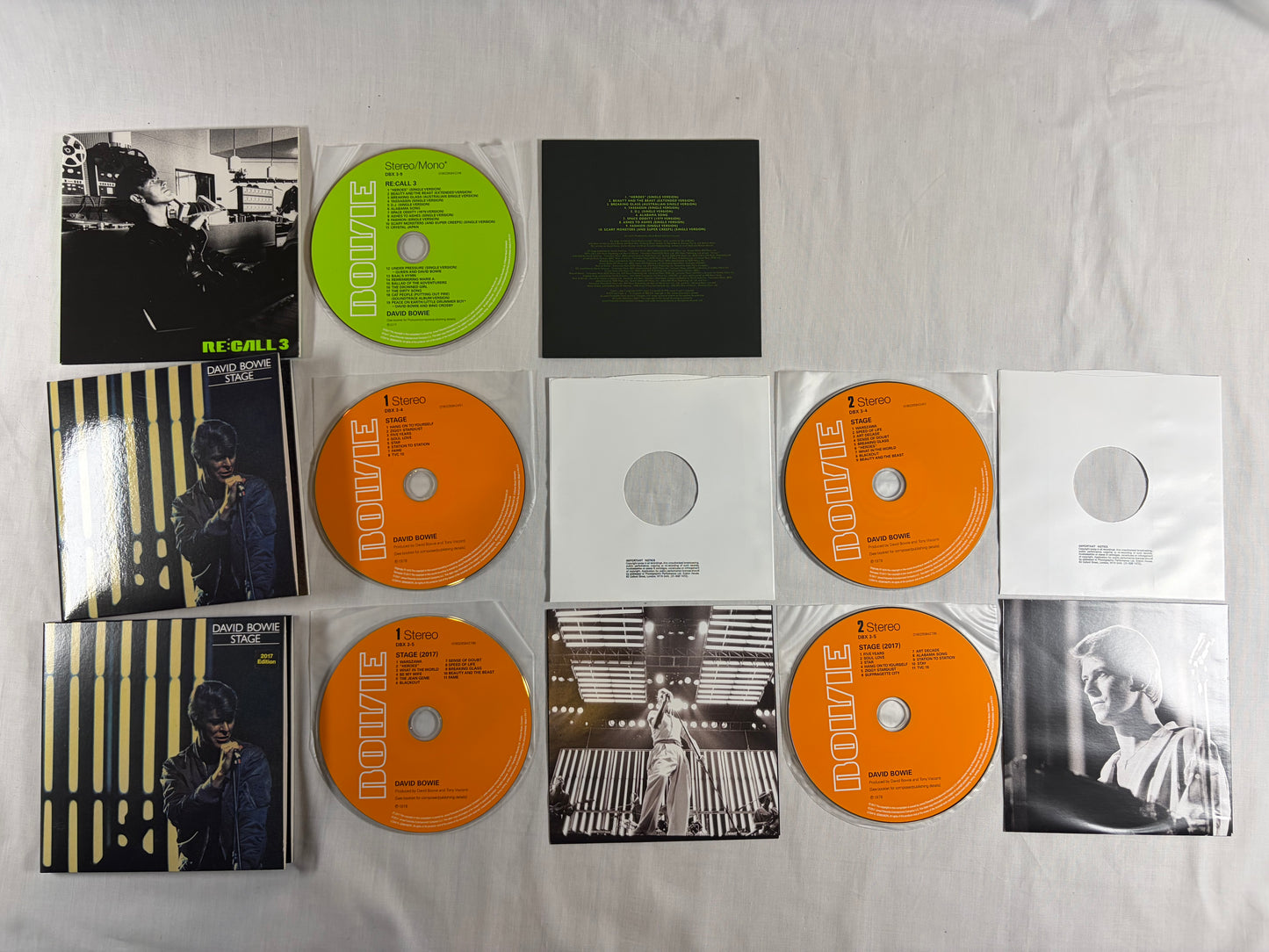 David Bowie A New Career In A New Town 1977-1982 11CD Box Set Parlophone 2017 Release