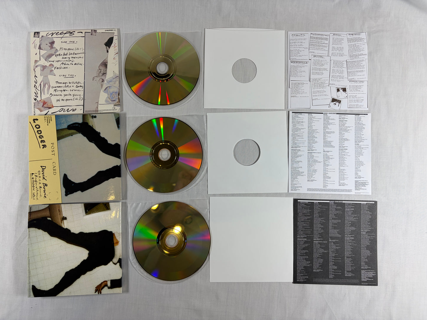 David Bowie A New Career In A New Town 1977-1982 11CD Box Set Parlophone 2017 Release