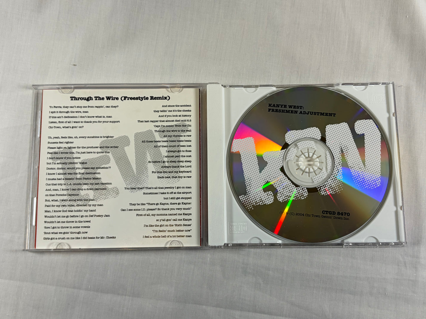 Kanye West Freshmen Adjustment Trilogy Mixtape 3CD Set Hip Hop 2004-2007 Collection