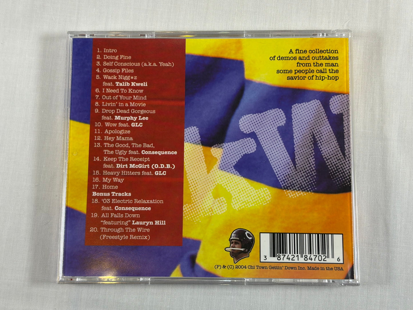 Kanye West Freshmen Adjustment Trilogy Mixtape 3CD Set Hip Hop 2004-2007 Collection