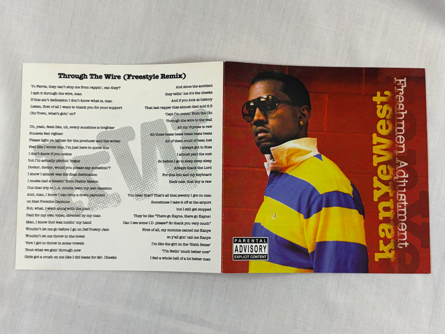 Kanye West Freshmen Adjustment Trilogy Mixtape 3CD Set Hip Hop 2004-2007 Collection