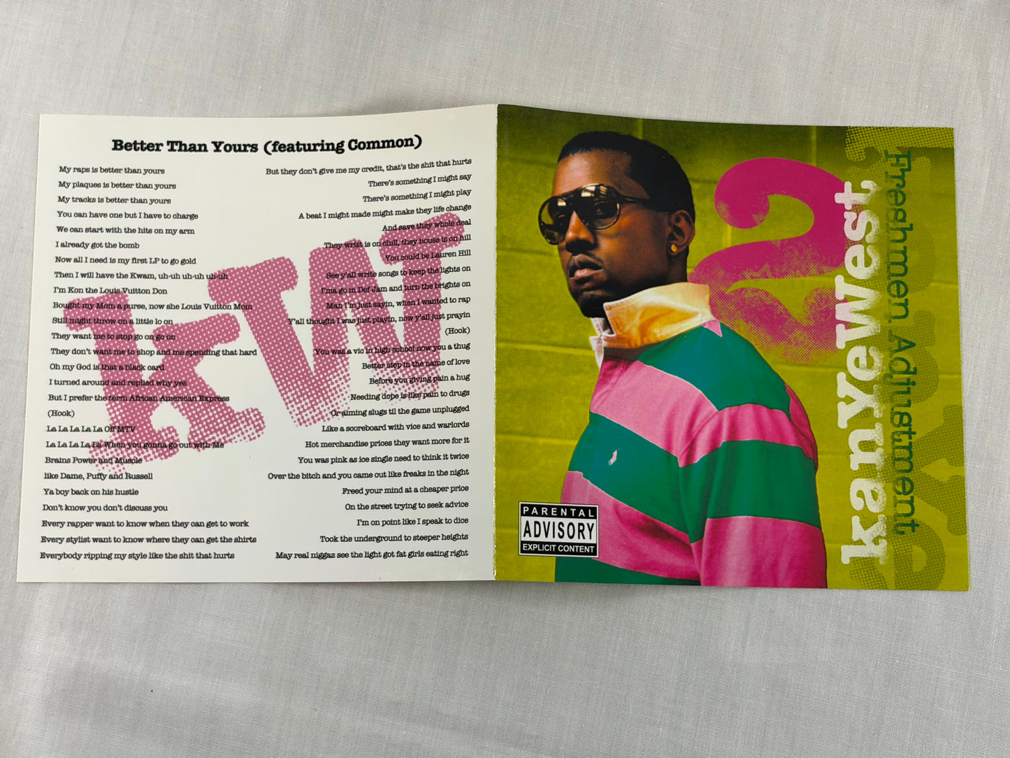 Kanye West Freshmen Adjustment Trilogy Mixtape 3CD Set Hip Hop 2004-2007 Collection