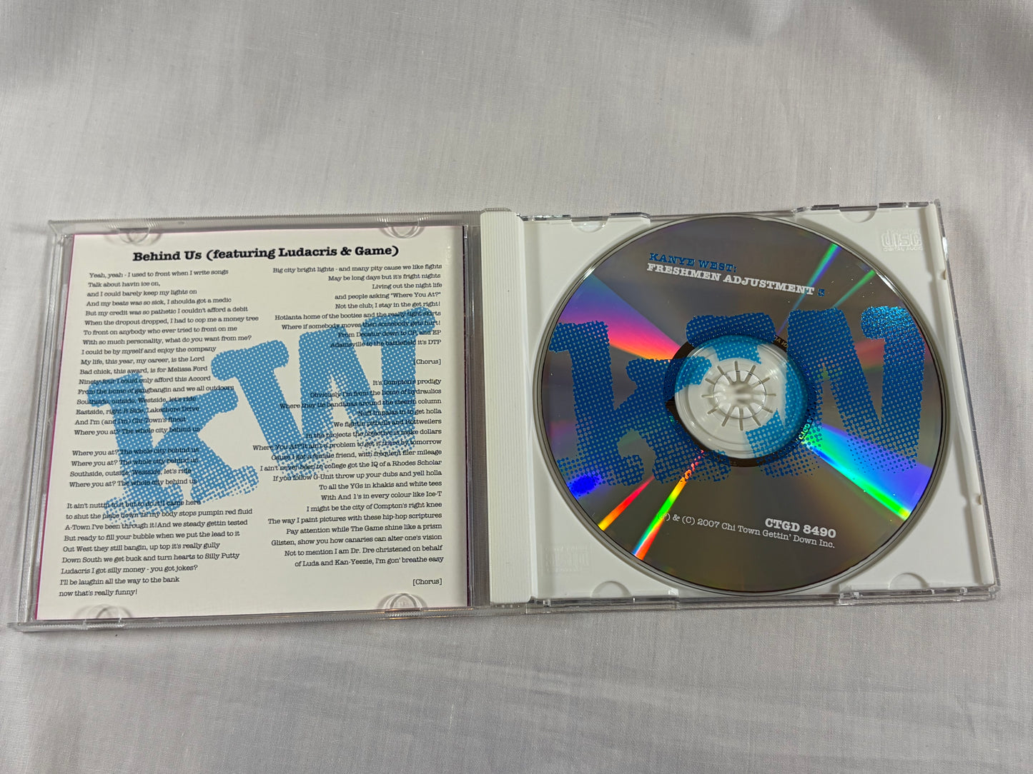 Kanye West Freshmen Adjustment Trilogy Mixtape 3CD Set Hip Hop 2004-2007 Collection