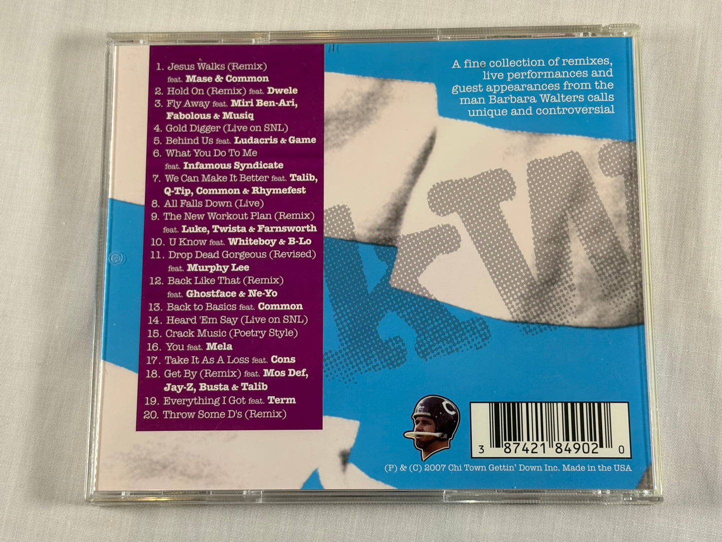 Kanye West Freshmen Adjustment Trilogy Mixtape 3CD Set Hip Hop 2004-2007 Collection
