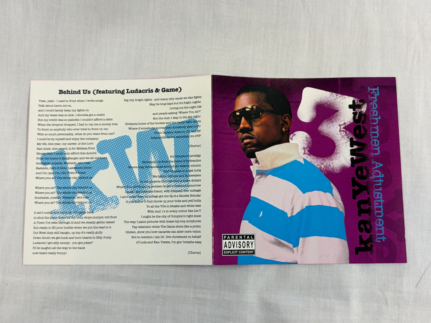 Kanye West Freshmen Adjustment Trilogy Mixtape 3CD Set Hip Hop 2004-2007 Collection