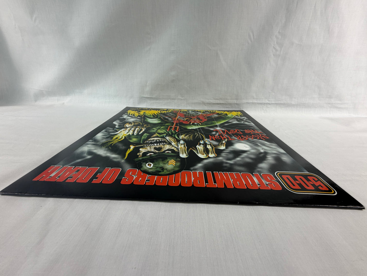 S.O.D. Stormtroopers Of Death Bigger Than The Devil 1999 Germany Original Vinyl LP Nuclear Blast