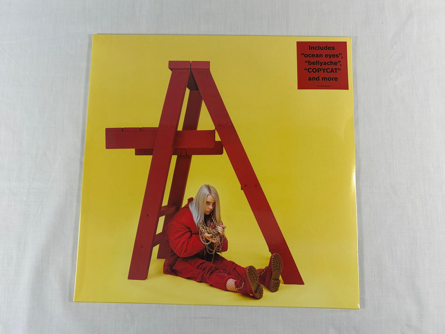 Billie Eilish Don't Smile At Me Japan Edition w/ OBI & Hype Sticker Vinyl LP 2017 EU Factory Sealed