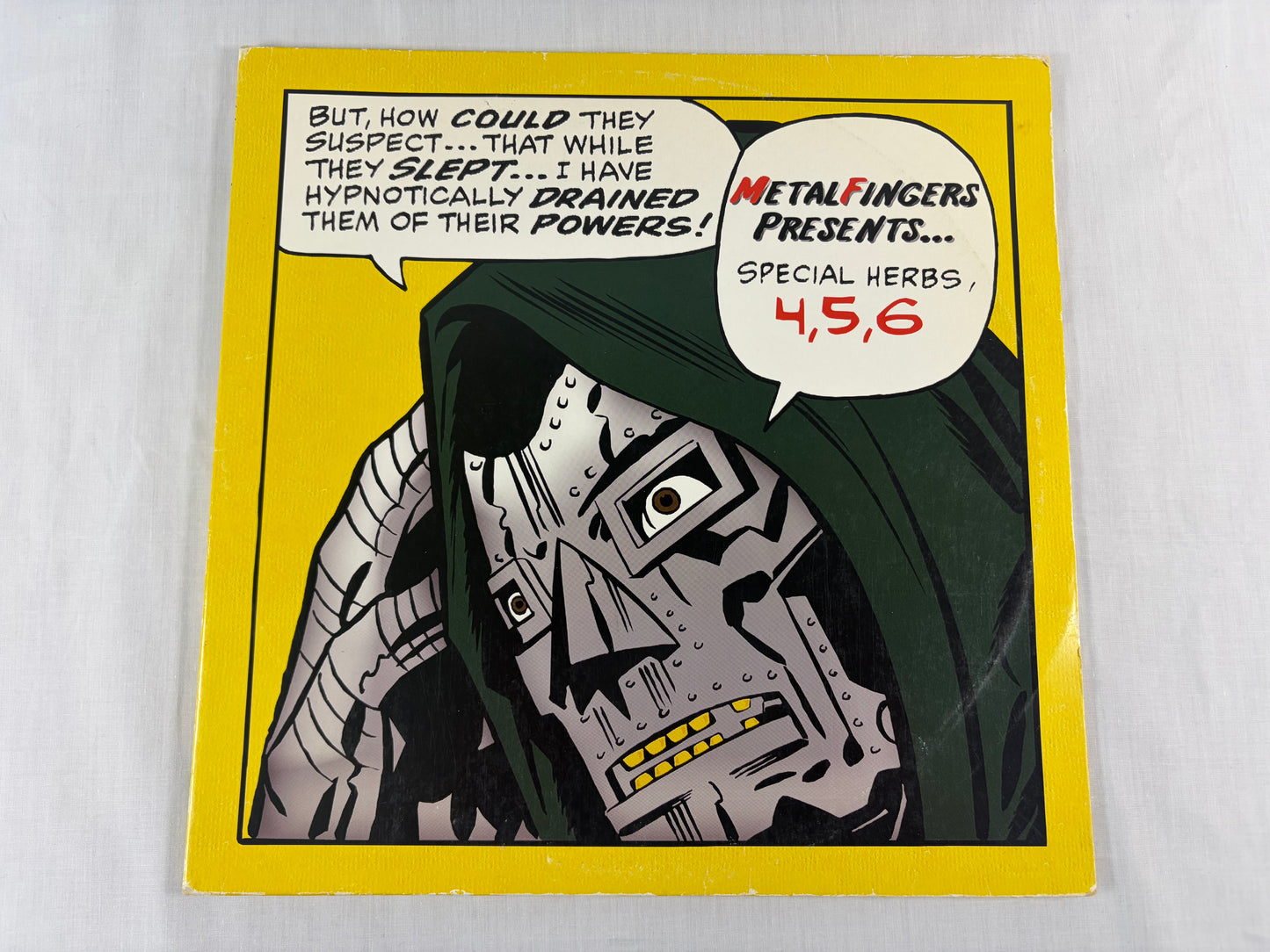 Metal Fingers MF DOOM Special Herbs 4, 5, 6 2003 Germany 2xLP Vinyl Gatefold Original Pressing
