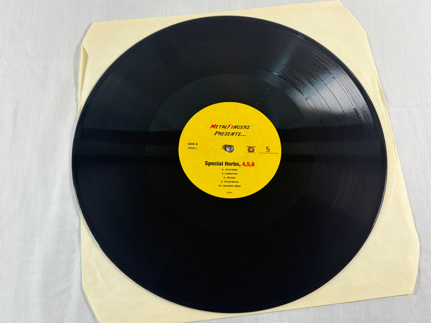 Metal Fingers MF DOOM Special Herbs 4, 5, 6 2003 Germany 2xLP Vinyl Gatefold Original Pressing