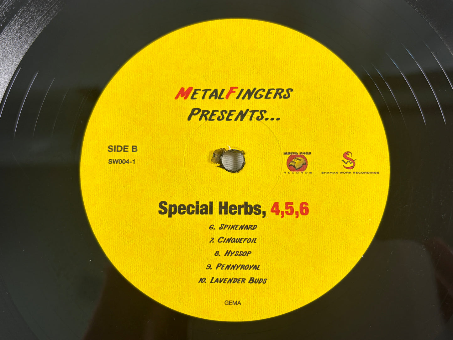 Metal Fingers MF DOOM Special Herbs 4, 5, 6 2003 Germany 2xLP Vinyl Gatefold Original Pressing