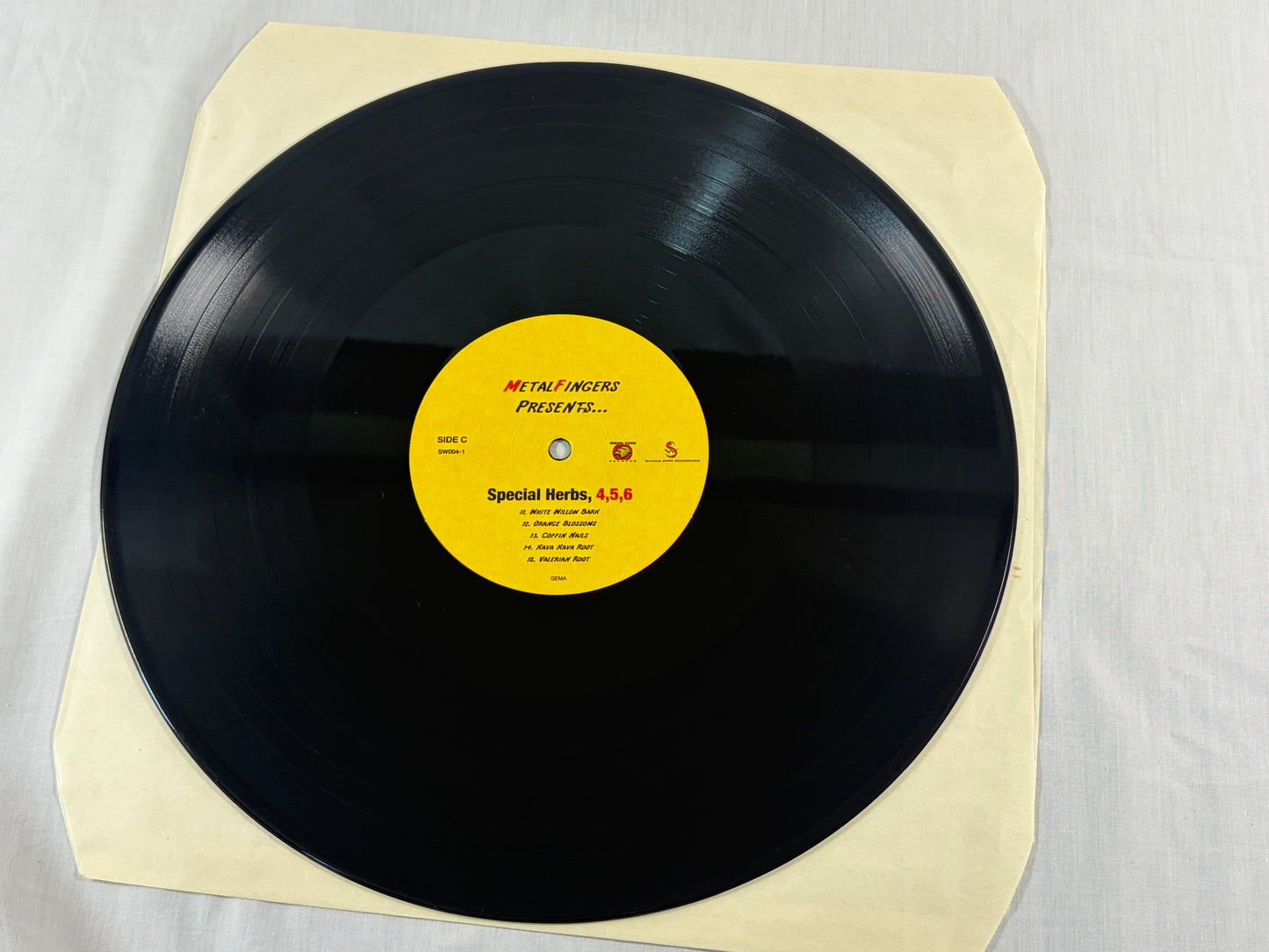 Metal Fingers MF DOOM Special Herbs 4, 5, 6 2003 Germany 2xLP Vinyl Gatefold Original Pressing