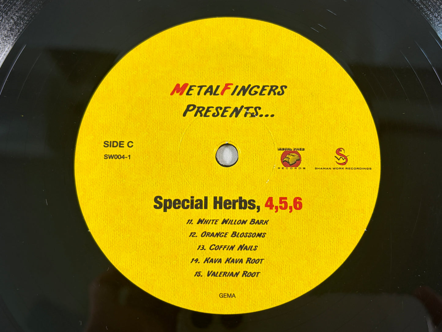 Metal Fingers MF DOOM Special Herbs 4, 5, 6 2003 Germany 2xLP Vinyl Gatefold Original Pressing