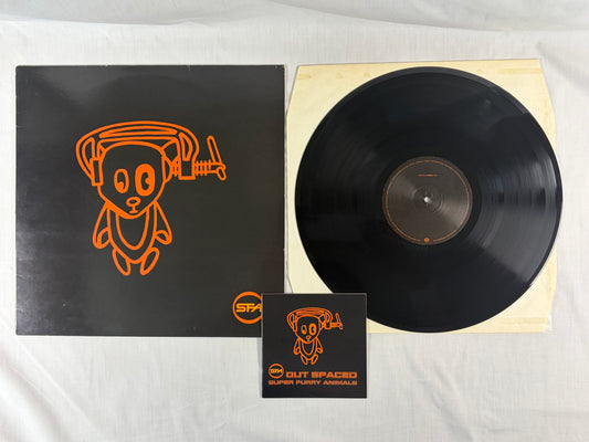 Super Furry Animals Out Spaced LP Vinyl 1998 UK Creation Records CRELP 229 Britpop w/ Booklet