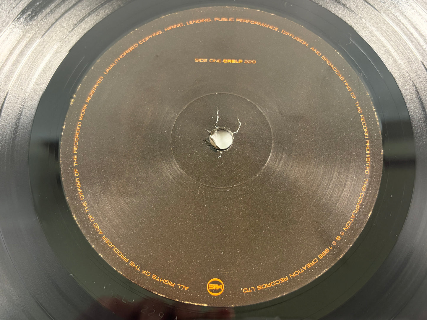 Super Furry Animals Out Spaced LP Vinyl 1998 UK Creation Records CRELP 229 Britpop w/ Booklet