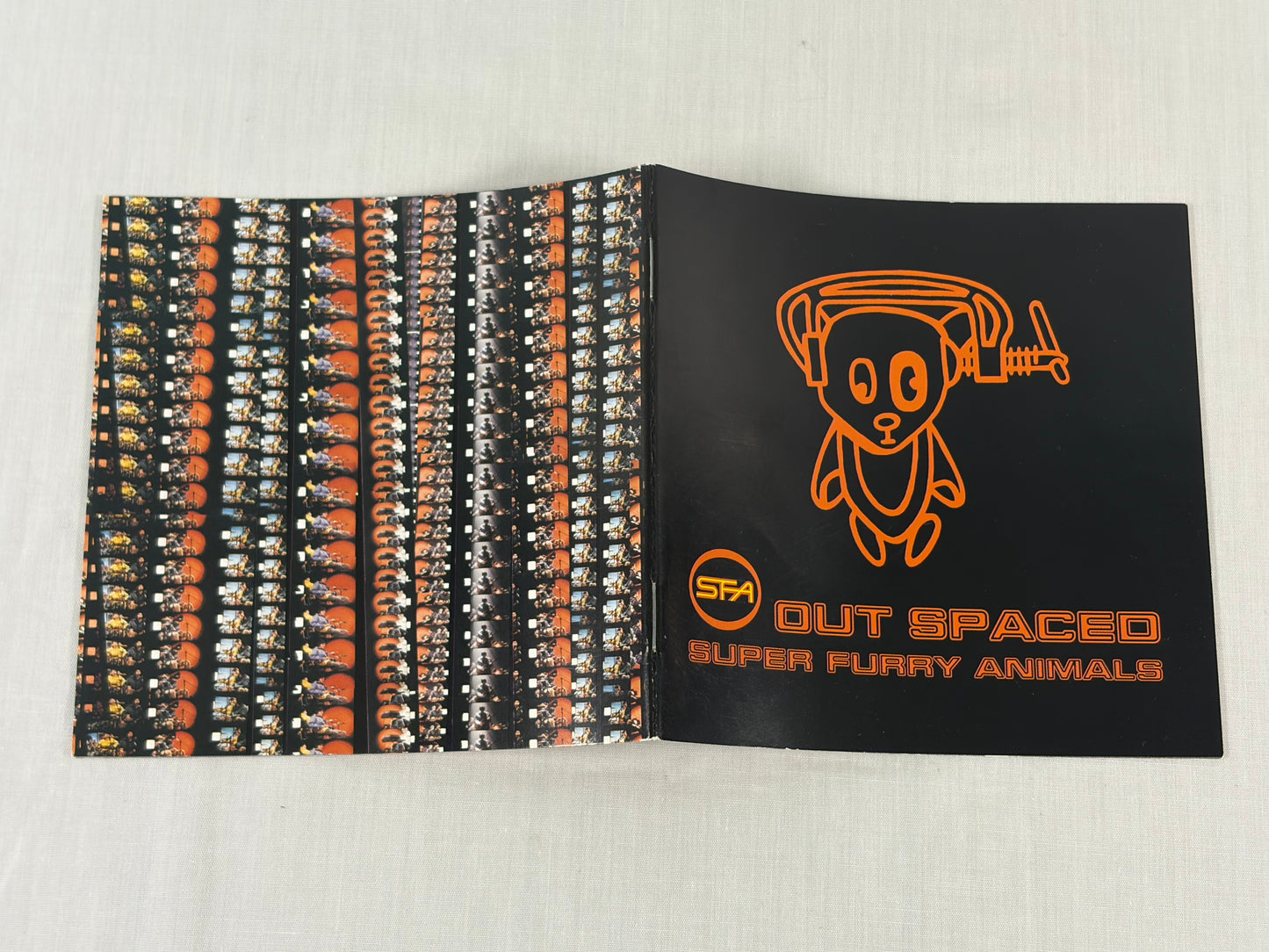 Super Furry Animals Out Spaced LP Vinyl 1998 UK Creation Records CRELP 229 Britpop w/ Booklet