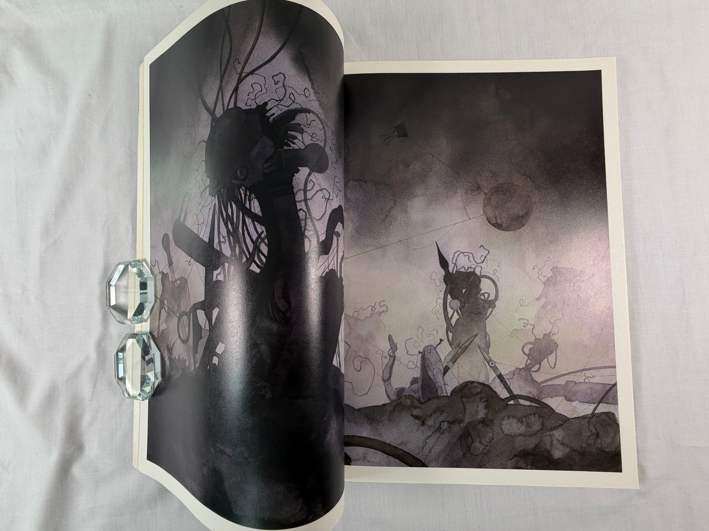 Hitoshi Yoneda Enuma Elish Selected Works 1995 Japan 1st Edition Fantasy Art Book Softcover w/ OBI