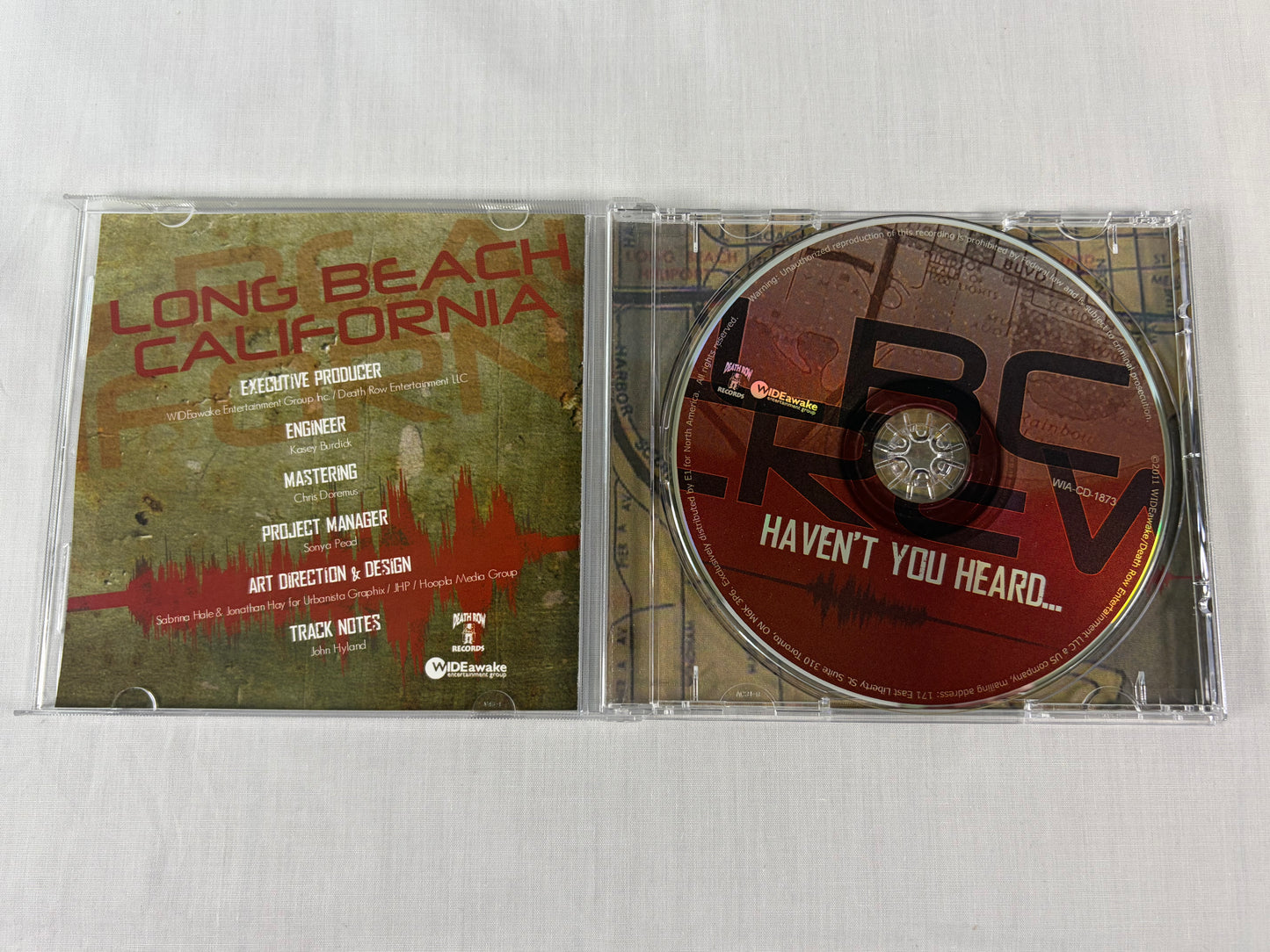 LBC Crew Haven't You Heard CD 2011 Death Row Records Snoop Dogg DJ Pooh Daz G-Funk Gangsta Rap