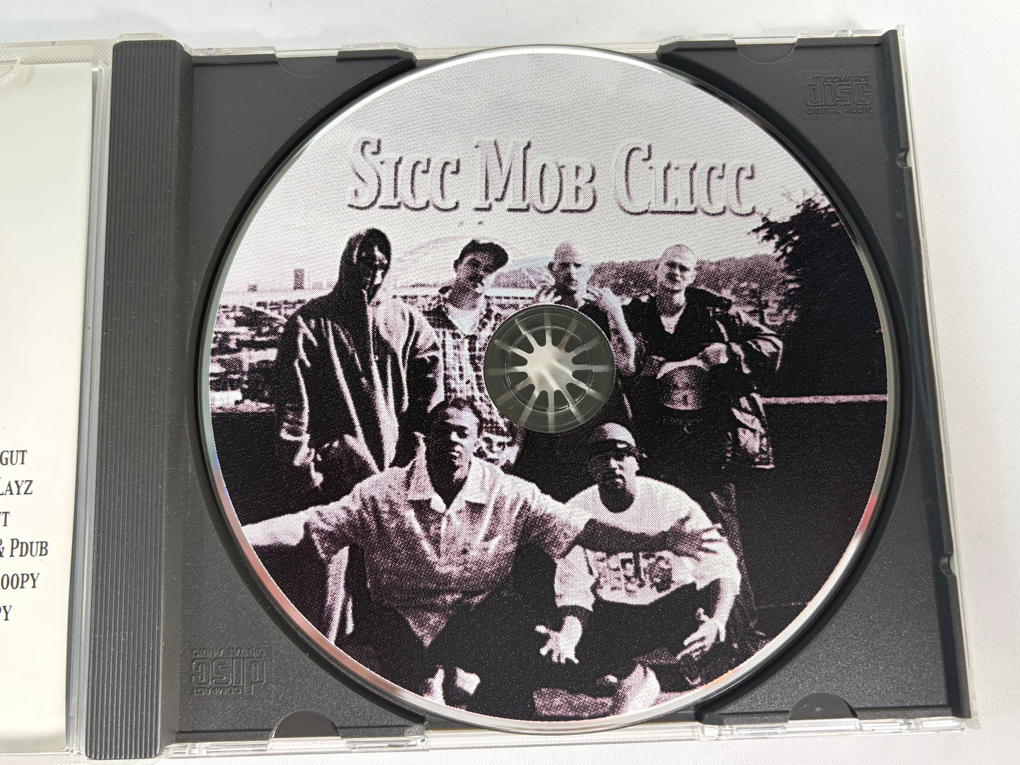 Sicc Mob Clicc Executed By PDUB CD 2002 Sicc Mob Underground G Rap Gangsta Rap Hip Hop