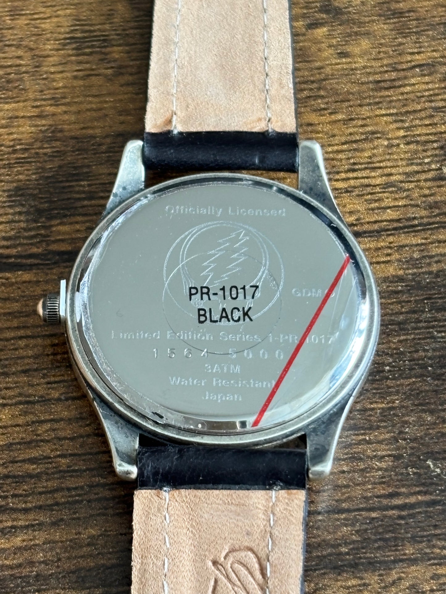 Grateful Dead Official Watch Steal Your Face Limited Edition to 5000 PR-1017 Unused